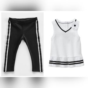 Janie and Jack Sweater Top and Pants Set